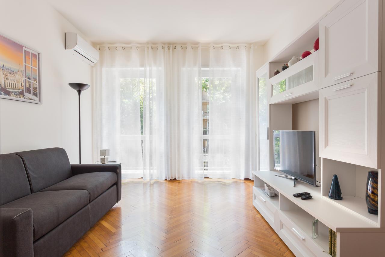 Ferienwohnung Cenisio Subway Flat Mailand Exterior foto